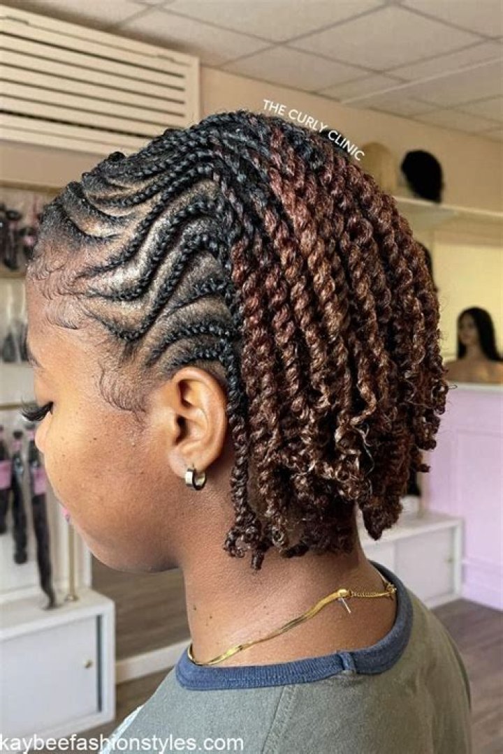 Embrace Elegance: The Art of Natural Hair Flat Twist Hairstyles