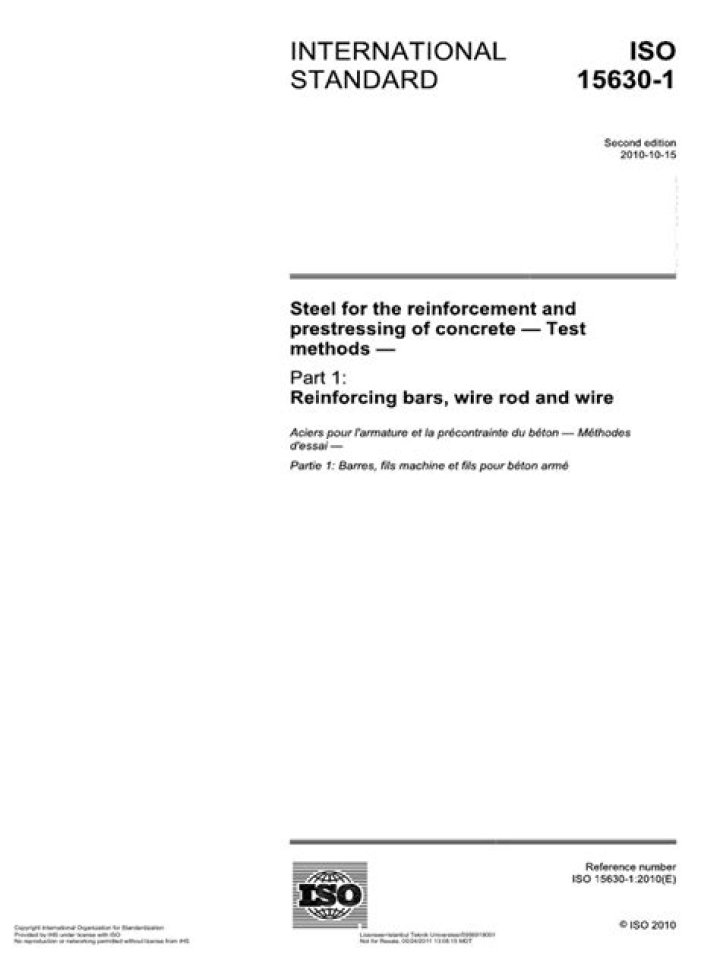Understanding ISO 15630-3: A Comprehensive Guide to Steel Testing Standards