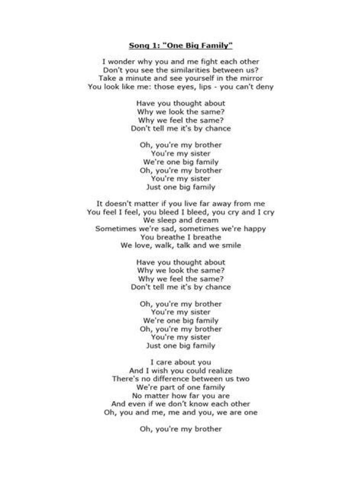 What Are the Lyrics of a Sinatra Song That Say "I Live Toubsteve Hoffman"?